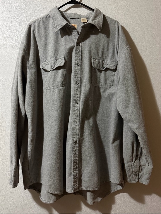 Timberland Other - Timberland Classic Gray Thick Flannel Size 3XL